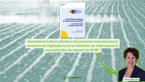 Pesticides : Le ministère de l’Agriculture sous pression face aux recherches scientifiques - Générations Futures