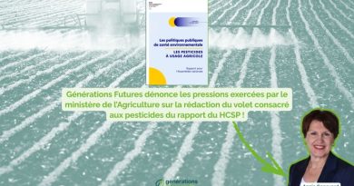 Pesticides : Le ministère de l’Agriculture sous pression face aux recherches scientifiques - Générations Futures
