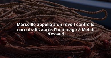 Marseille appelle à un réveil contre le narcotrafic après l'hommage à Mehdi Kessaci