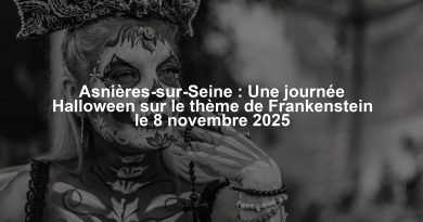 Asnières-sur-Seine : Une journée Halloween sur le thème de Frankenstein le 8 novembre 2025