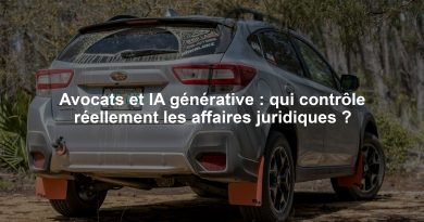 Avocats et IA générative : qui contrôle réellement les affaires juridiques ?