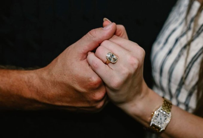 Bague de fiançailles de taylor swift