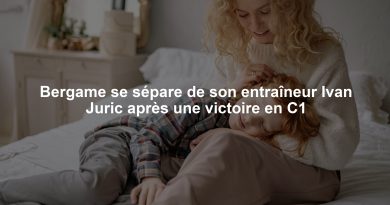 Bergame se sépare de son entraîneur Ivan Juric après une victoire en C1