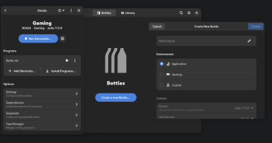 Bottles 52 : l'application open source pour exécuter des logiciels Windows sur Linux