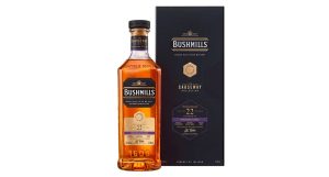Bushmills 22 ans Mizunara Cask : une exploration des malts et houblons raffinés.