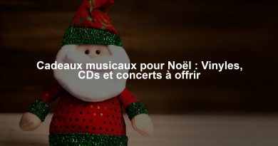 Cadeaux musicaux pour Noël : Vinyles, CDs et concerts à offrir