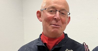 Découverte du nouveau chef des pompiers volontaires à Putanges-le-Lac