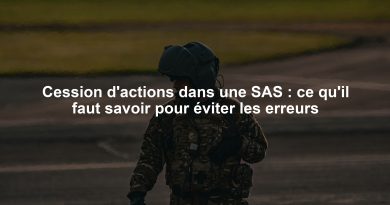 Cession d'actions dans une SAS : ce qu'il faut savoir pour éviter les erreurs