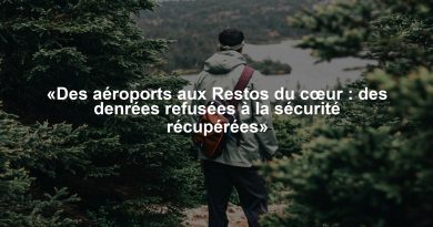 «Des aéroports aux Restos du cœur : des denrées refusées à la sécurité récupérées»
