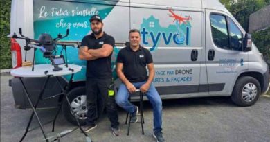 Des drones pour faciliter le nettoyage des toitures en Vendée
