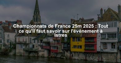 Championnats de France 25m 2025 : Tout ce qu'il faut savoir sur l'événement à Istres