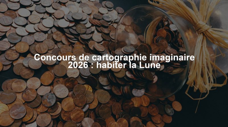Concours de cartographie imaginaire 2026 : habiter la Lune