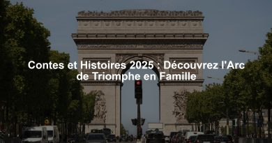 Contes et Histoires 2025 : Découvrez l'Arc de Triomphe en Famille