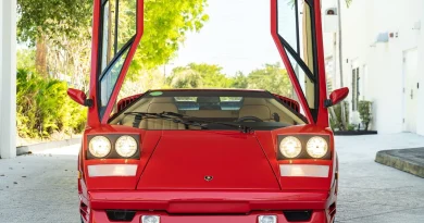 Lamborghini Countach de 1989 : une vente aux enchères avec un prix record en perspective