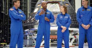 Les quatre astronautes de la mission Artemis II