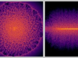 Simulation de la Voie lactée