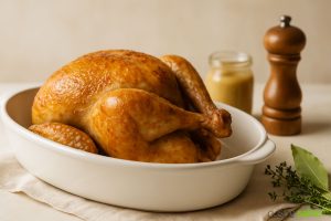 Cuisson du poulet au four : guide et calculateur de temps sur Blog Cuisine Saine