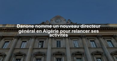 Danone nomme un nouveau directeur général en Algérie pour relancer ses activités