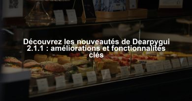 Découvrez les nouveautés de Dearpygui 2.1.1 : améliorations et fonctionnalités clés