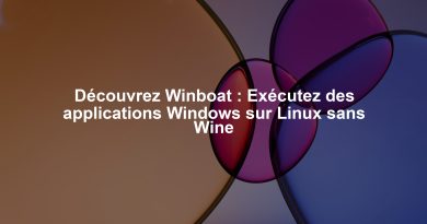 Découvrez Winboat : Exécutez des applications Windows sur Linux sans Wine