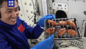 Des astronautes chinois réalisent le premier barbecue orbital avec poulet grillé et bœuf