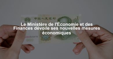 Le Ministère de l'Économie et des Finances dévoile ses nouvelles mesures économiques