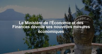 Le Ministère de l'Économie et des Finances dévoile ses nouvelles mesures économiques