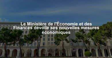 Le Ministère de l'Économie et des Finances dévoile ses nouvelles mesures économiques