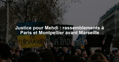 Justice pour Mehdi : rassemblements à Paris et Montpellier avant Marseille