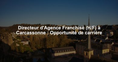 Directeur d'Agence Franchisé (H/F) à Carcassonne : Opportunité de carrière
