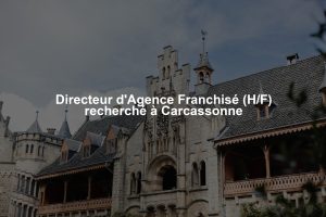 Directeur d'Agence Franchisé (H/F) recherché à Carcassonne