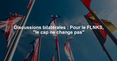 Discussions bilatérales : Pour le FLNKS, "le cap ne change pas"