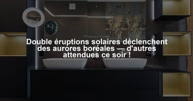 Double éruptions solaires déclenchent des aurores boréales — d'autres attendues ce soir !