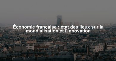 Économie française : état des lieux sur la mondialisation et l'innovation