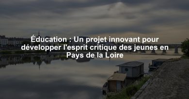 Éducation : Un projet innovant pour développer l'esprit critique des jeunes en Pays de la Loire