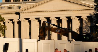 Trump se vante de la rénovation d’une salle de bain de la Maison-Blanche