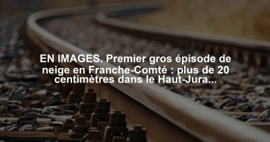 EN IMAGES. Premier gros épisode de neige en Franche-Comté : plus de 20 centimètres dans le Haut-Jura et quelques sorties de route
