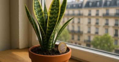 Enterrer une pièce de monnaie dans un pot de sansevieria : utilité et recommandations