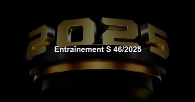 Entraînement S 46/2025