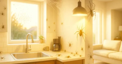 Vous avez une invasion d'araignées et de moucherons dans votre maison ? Voici le coupable inattendu