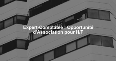 Expert-Comptable : Opportunité d'Association pour H/F