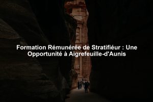 Formation Rémunérée de Stratifiéur : Une Opportunité à Aigrefeuille-d'Aunis