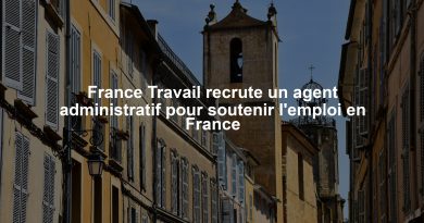 France Travail recrute un agent administratif pour soutenir l'emploi en France