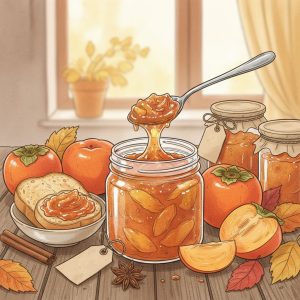 Recette de confiture de kaki maison : une douceur automnale à savourer
