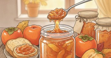Recette de confiture de kaki maison : une douceur automnale à savourer