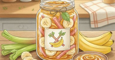 Confiture de rhubarbe-banane : une recette originale à découvrir