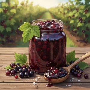 Confiture de cassis : une saveur authentique du jardin à votre table