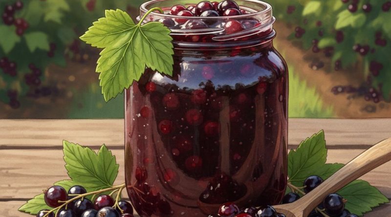 Confiture de cassis : une saveur authentique du jardin à votre table
