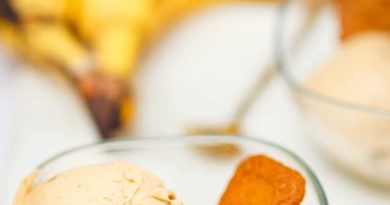 Recette de glace banane spéculoos rapide et facile à réaliser