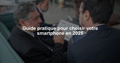 Guide pratique pour choisir votre smartphone en 2025